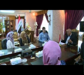 مكتب القناة الجامعية - جامعة النهرين_تعيين الطلبة الاوائل